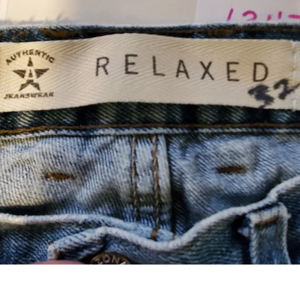 Arizona Jean Company‎ Relaxed Fit Blue Denim Jeans Men Size 32x33